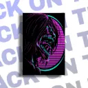 Attack on Titan Attack Titan Roar Metal Poster - A4