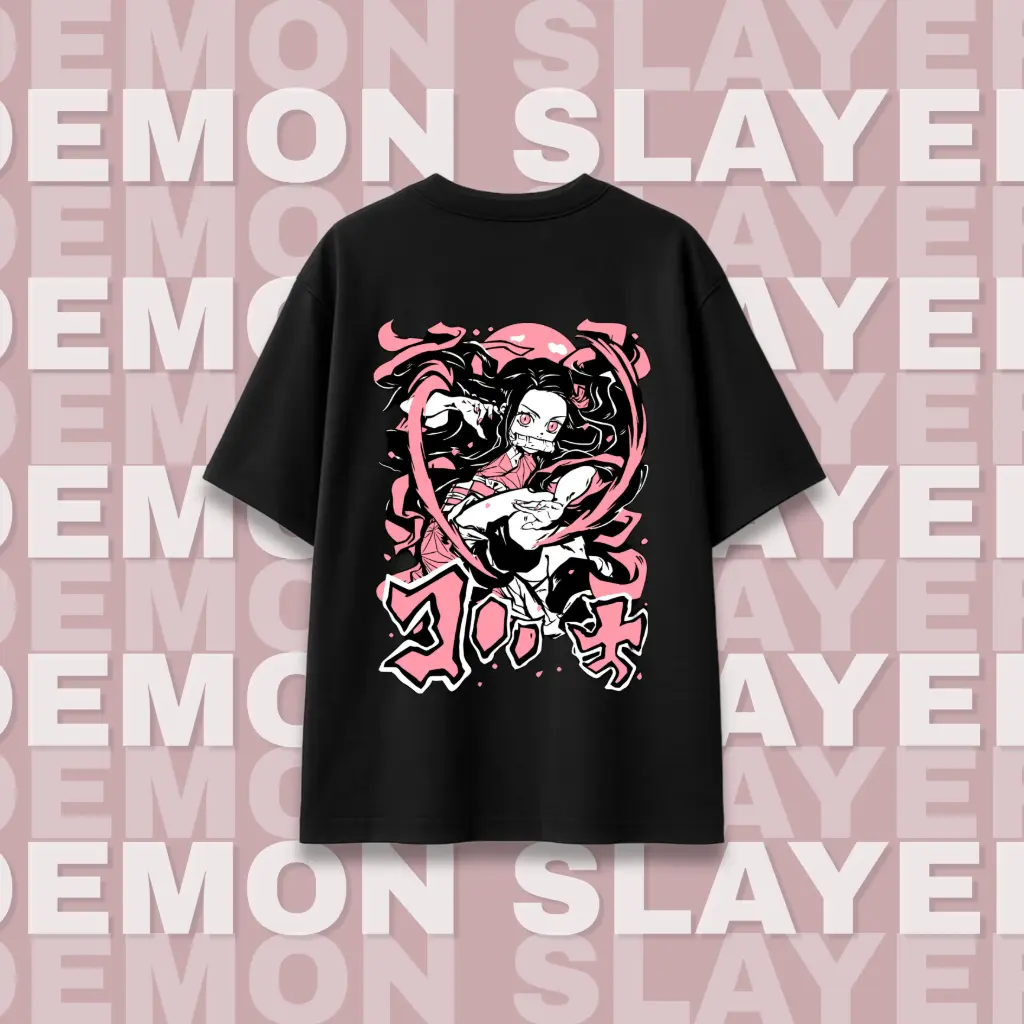 Nezuko Unisex Black Tshirt