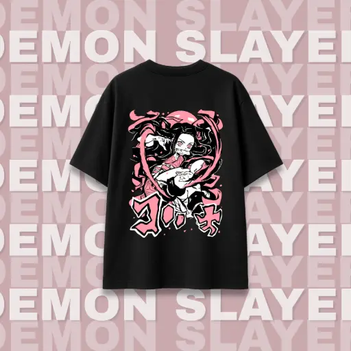 [BL-DS-001] Nezuko Unisex Black Tshirt
